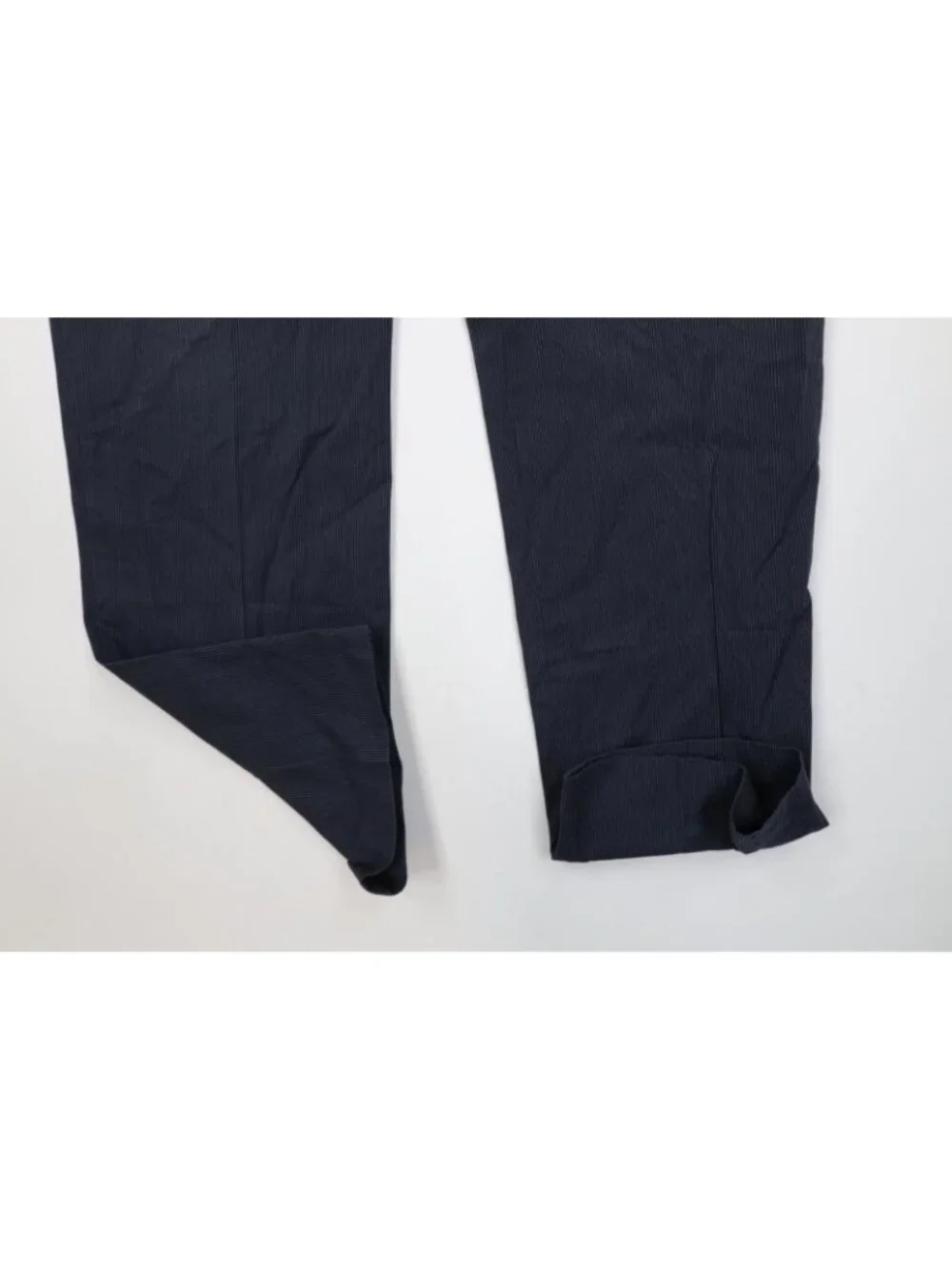 Vtg Y2K 2005 Banana Republic Mens 33x34 Cotton Pinstriped Wide Leg Chino Pants